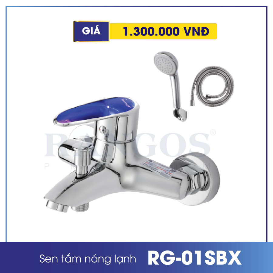BỘ SEN TẮM NÓNG LẠNH RANGOS RG-01SBX