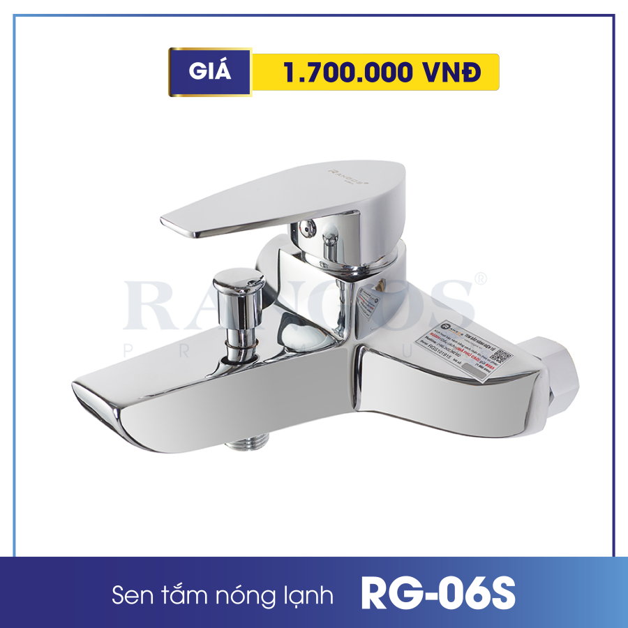 BỘ SEN TẮM NÓNG LẠNH RANGOS RG-06S