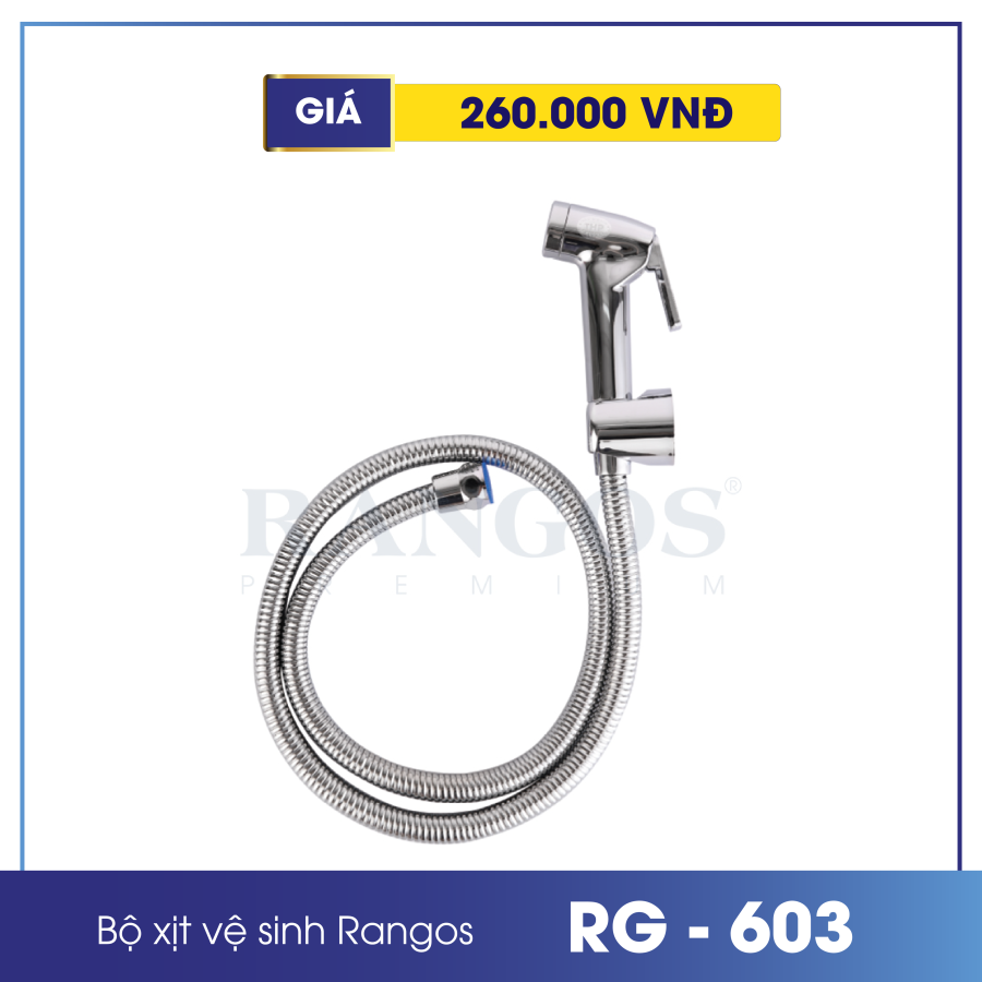 BỘ VÒI XỊT VỆ SINH RANGOS RG-603