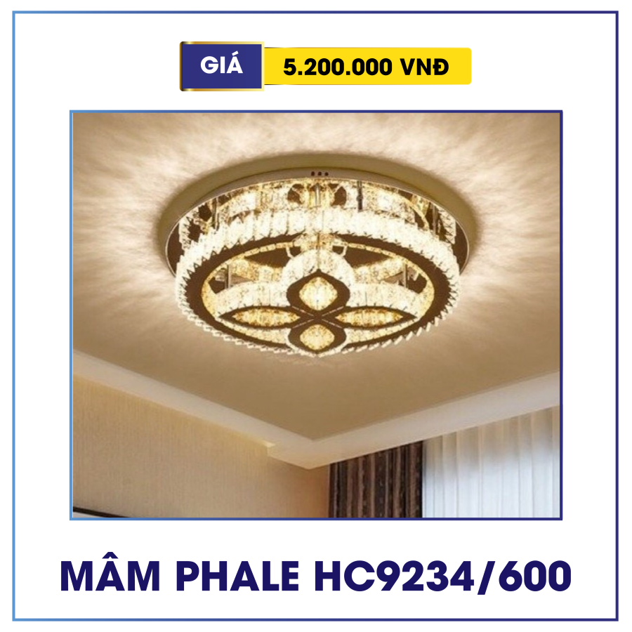 Đèn mâm pha lê trang trí HC9234